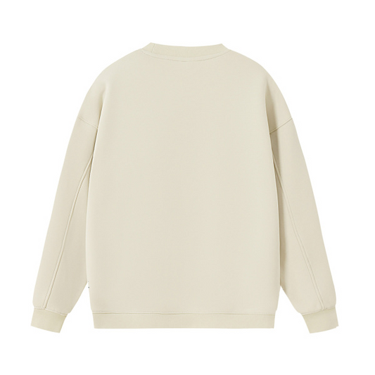 Collection 1 Alabama Essential Heavyweight Crewneck Sweatshirt - Cream behind