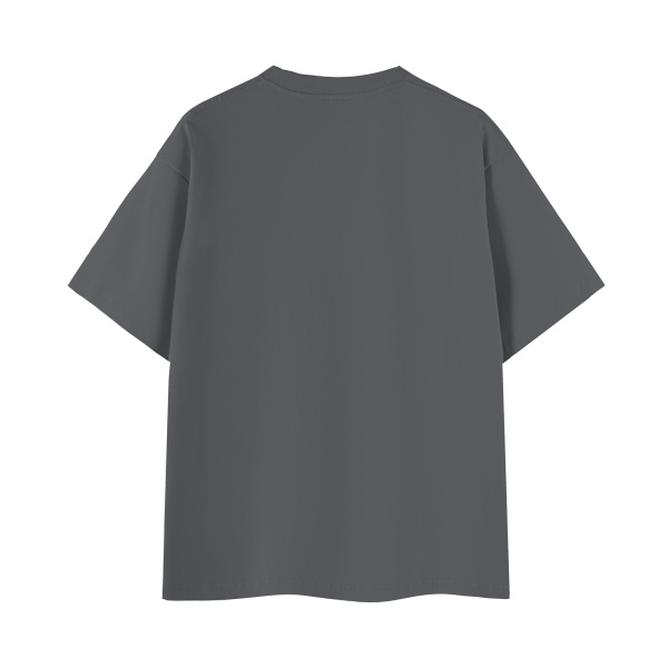 Collection 2 Nevada Essential Cotton T-Shirt - Dark Gray behind