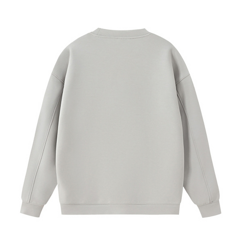Collection 1 Arkansas Essential Heavyweight Crewneck Sweatshirt - Gray behind