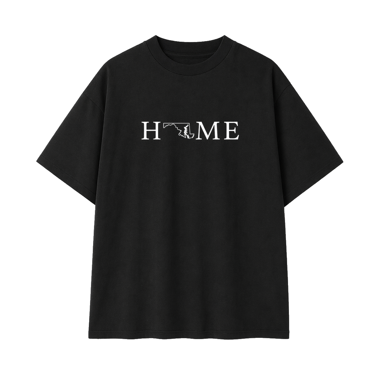 Collection 5 Maryland Essential Cotton T-Shirt - Black front