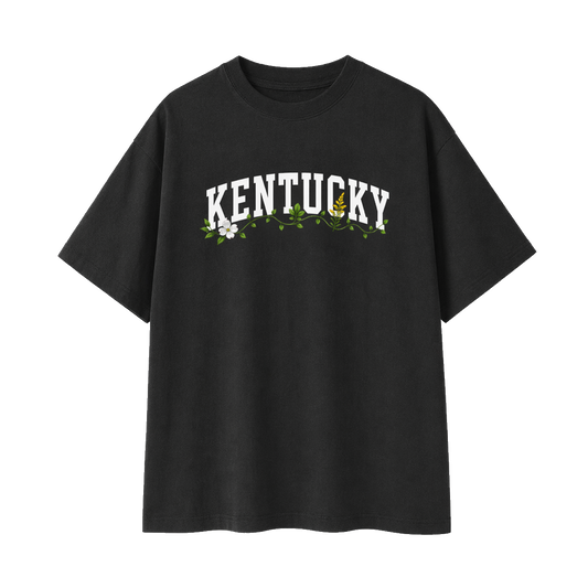 Collection 10 Kentucky Essential Cotton T-Shirt - Black front