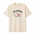 Collection 8 California Essential Cotton T-Shirt - Apricot front