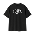 Collection 4 Iowa Essential Cotton T-Shirt - Black front