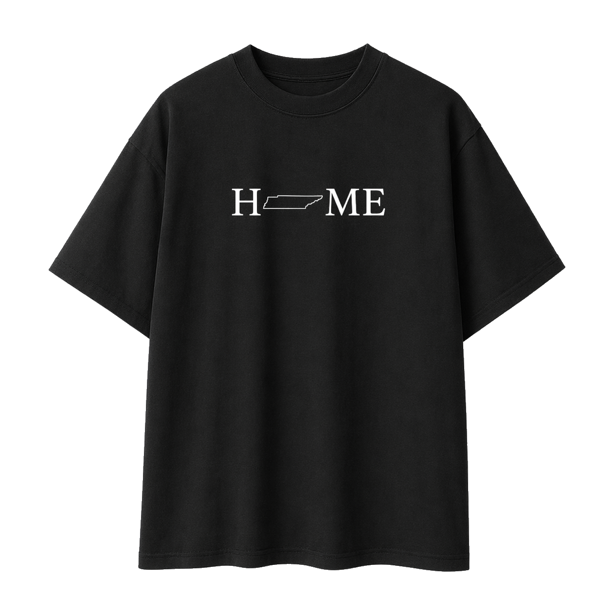Collection 5 Tennessee Essential Cotton T-Shirt - Black front