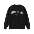 Collection 9 Rhode Island Essential Heavyweight Crewneck Sweatshirt - Black front