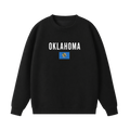 Collection 7 Oklahoma Essential Heavyweight Crewneck Sweatshirt - Black front