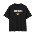 Collection 7 Maryland Essential Cotton T-Shirt - Black front