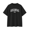 Collection 4 Arkansas Essential Cotton T-Shirt - Black front