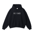Collection 5 Alaska Oversize Fleeced Hoodie - Black front