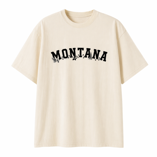 Collection 10 Montana Essential Cotton T-Shirt - Apricot front