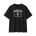 Collection 8 Minnesota Essential Cotton T-Shirt - Black front