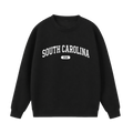 Collection 4 South Carolina Essential Heavyweight Crewneck Sweatshirt - Black front