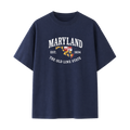Collection 8 Maryland Essential Cotton T-Shirt - Navy Blue front