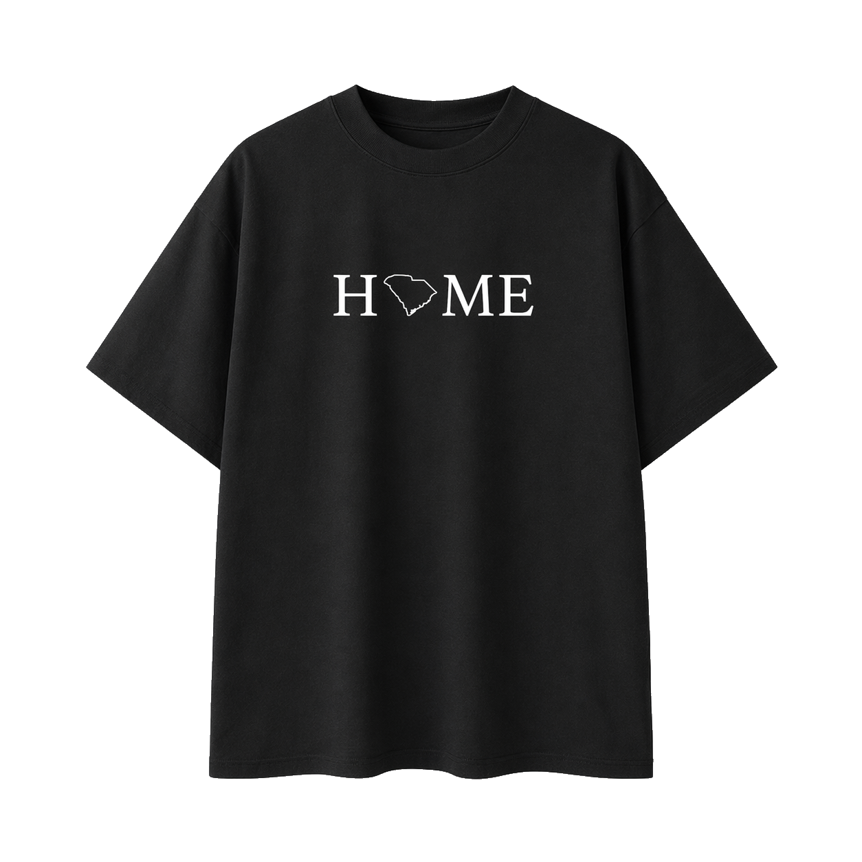 Collection 5 South Carolina Essential Cotton T-Shirt - Black front