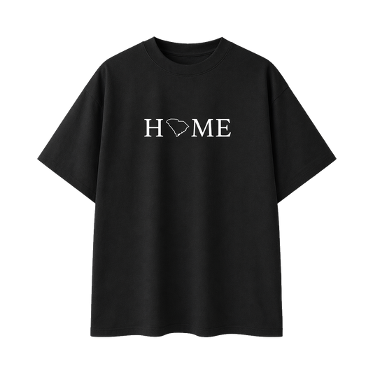 Collection 5 South Carolina Essential Cotton T-Shirt - Black front