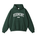 Collection 4 Vermont Oversize Fleeced Hoodie - Eden Green front