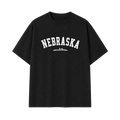Collection 9 Nebraska Essential Cotton T-Shirt - Black front