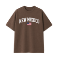 Collection 2 New Mexico Essential Cotton T-Shirt - Coffee front