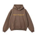 Collection 3 New Mexico Oversize Fleeced Hoodie - Brown front