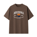 Collection 8 Arizona Essential Cotton T-Shirt - Coffee front