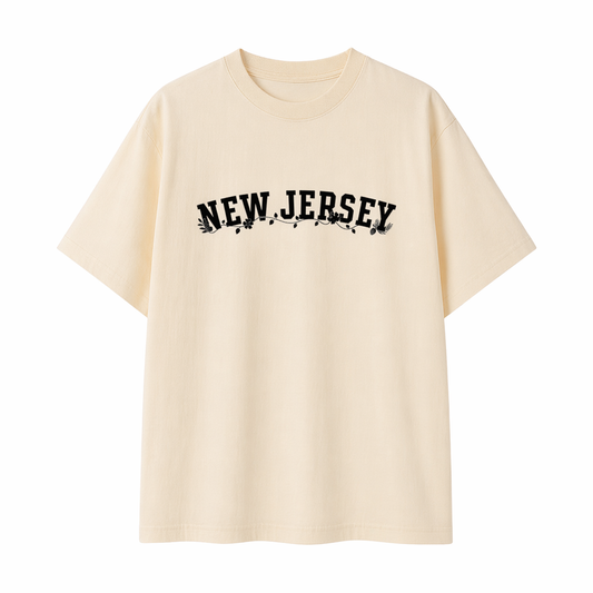 Collection 10 New Jersey Essential Cotton T-Shirt - Apricot front
