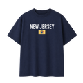 Collection 7 New Jersey Essential Cotton T-Shirt - Navy Blue front