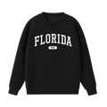 Collection 4 Florida Essential Heavyweight Crewneck Sweatshirt - Black front