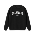 Collection 9 Delaware Essential Heavyweight Crewneck Sweatshirt - Black front