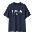 Collection 9 Florida Essential Cotton T-Shirt - Navy Blue front
