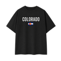 Collection 7 Colorado Essential Cotton T-Shirt - Black front