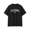 Collection 4 California Essential Cotton T-Shirt - Black front