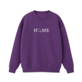 Collection 5 Louisiana Essential Heavyweight Crewneck Sweatshirt - Purple front