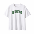 Collection 1 Vermont Essential Cotton T-Shirt - White front
