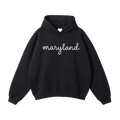 Collection 3 Maryland Oversize Fleeced Hoodie - Black front