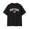 Collection 2 New York Essential Cotton T-Shirt - Black front