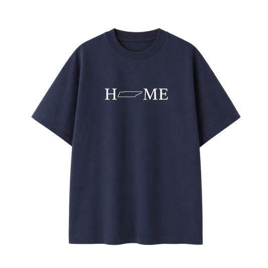 Collection 5 Tennessee Essential Cotton T-Shirt - Navy Blue front
