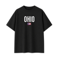Collection 7 Ohio Essential Cotton T-Shirt - Black front