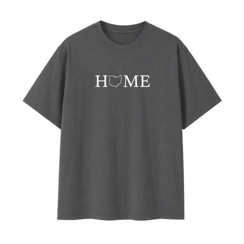 Collection 5 Ohio Essential Cotton T-Shirt - Dark Gray front