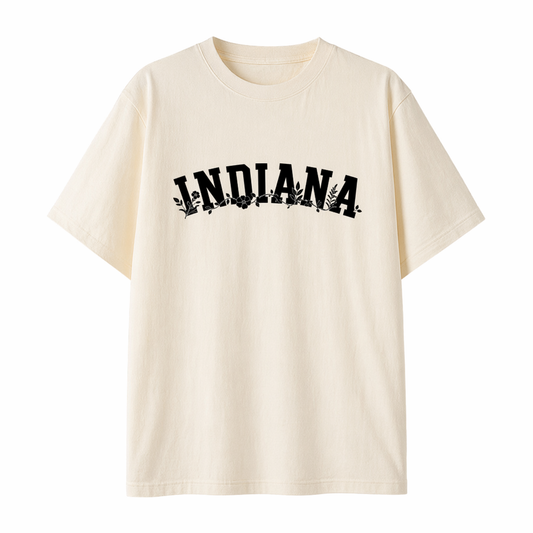 Collection 10 Indiana Essential Cotton T-Shirt - Apricot front