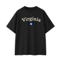 Collection 6 Virginia Essential Cotton T-Shirt - Black front