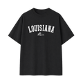 Collection 9 Louisiana Essential Cotton T-Shirt - Black front