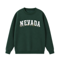 Collection 10 Nevada Essential Heavyweight Crewneck Sweatshirt - Dark Green front