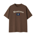 Collection 6 Montana Essential Cotton T-Shirt - Coffee front
