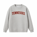 Collection 1 Tennessee Essential Heavyweight Crewneck Sweatshirt - Gray front