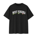 Collection 10 West Virginia Essential Cotton T-Shirt - Black front