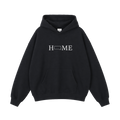 Collection 5 South Dakota Oversize Fleeced Hoodie - Black front