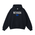 Collection 7 Nevada Oversize Fleeced Hoodie - Black front