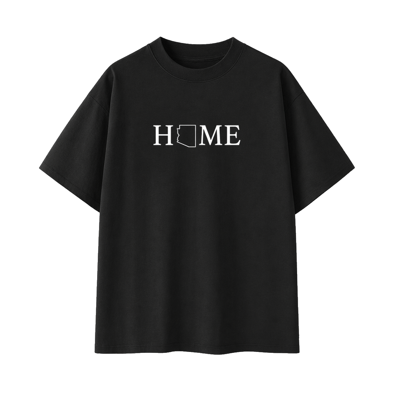 Collection 5 Arizona Essential Cotton T-Shirt - Black front