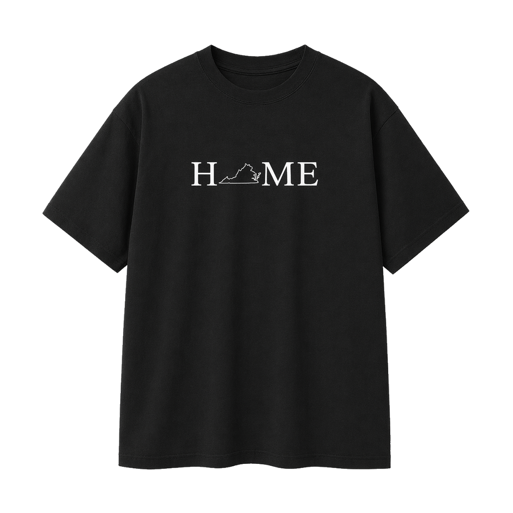 Collection 5 Virginia Essential Cotton T-Shirt - Black front
