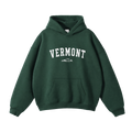 Collection 9 Vermont Oversize Fleeced Hoodie - Eden Green front